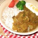 大根ごろごろカレー。